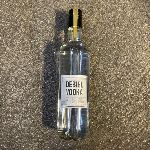 Notre Debiel Vodka.